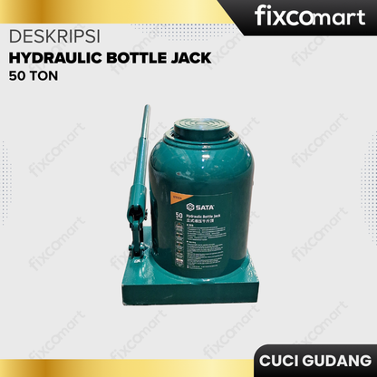 GARAGE SALE-SATA HYDRAULIC BOTTLE JACK 50 TON