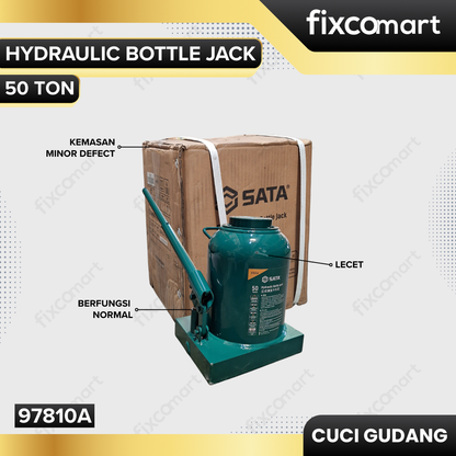 GARAGE SALE-SATA HYDRAULIC BOTTLE JACK 50 TON