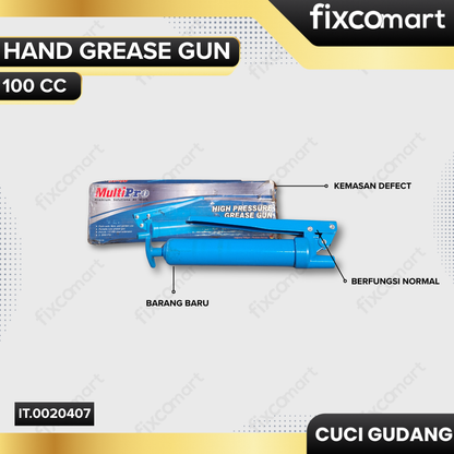 GARAGE SALE-Multipro Hand Grease Gun 100cc