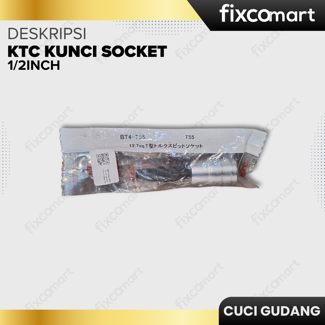 GARAGE SALE-KTC Kunci socket 1/2inch