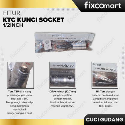 GARAGE SALE-KTC Kunci socket 1/2inch