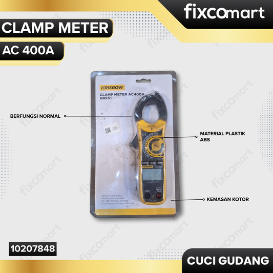 GARAGE SALE - KRISBOW CLAMP METER AC 400A