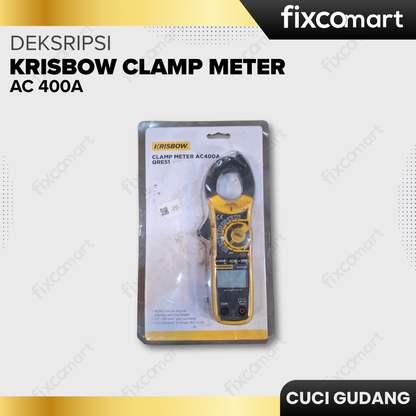 GARAGE SALE - KRISBOW CLAMP METER AC 400A
