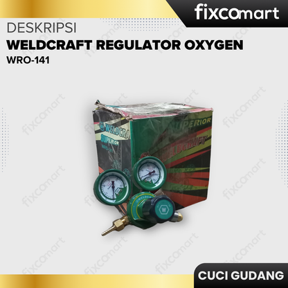 GARAGE SALE-Weldcraft Regulator Oxygen WRO 141