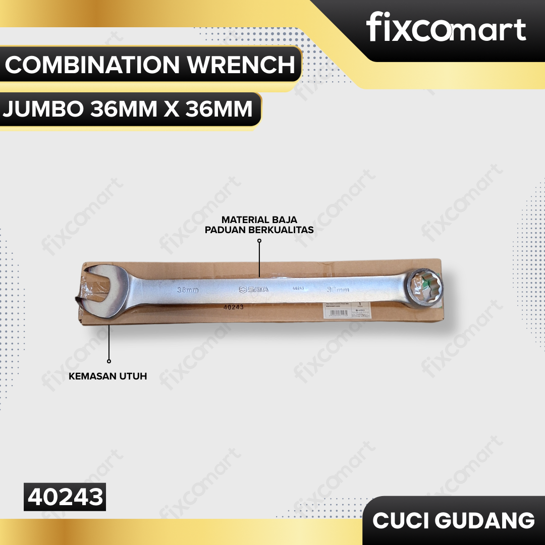 GARAGE SALE - SATA JUMBO COMBINATION WRENCH 36mm