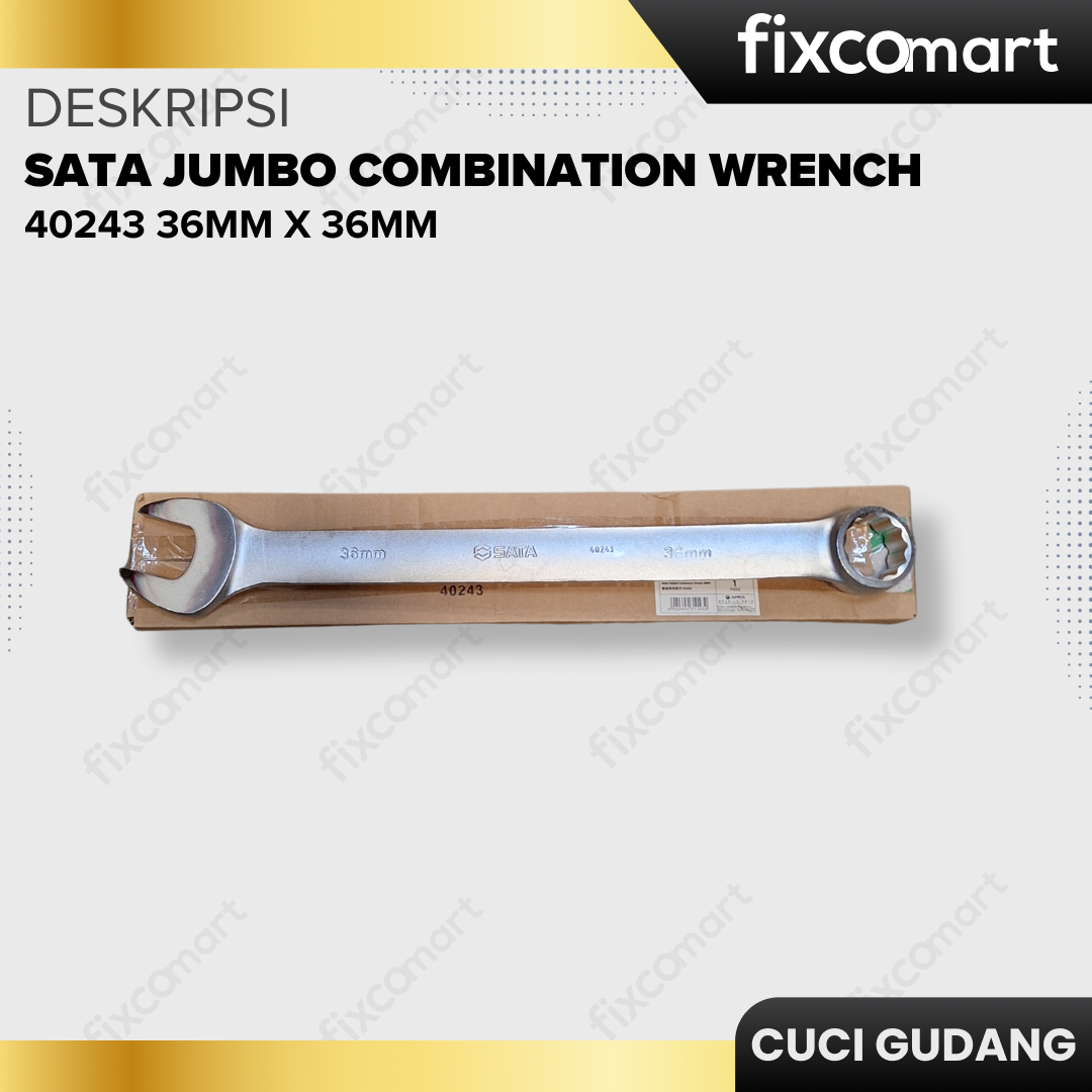 GARAGE SALE - SATA JUMBO COMBINATION WRENCH 36mm