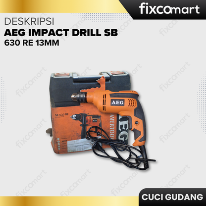 GARAGE SALE-AEG Impact Drill SB 630 RE 13mm
