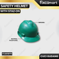 GARAGE SALE-MSA USA SAFETY HELMET WITH STAZ-ON –Spesial  Cuci Gudang, Borong Sekarang~