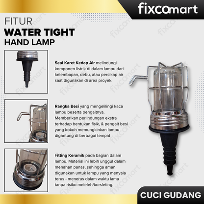 GARAGE SALE-Water Tight Hand Lamp