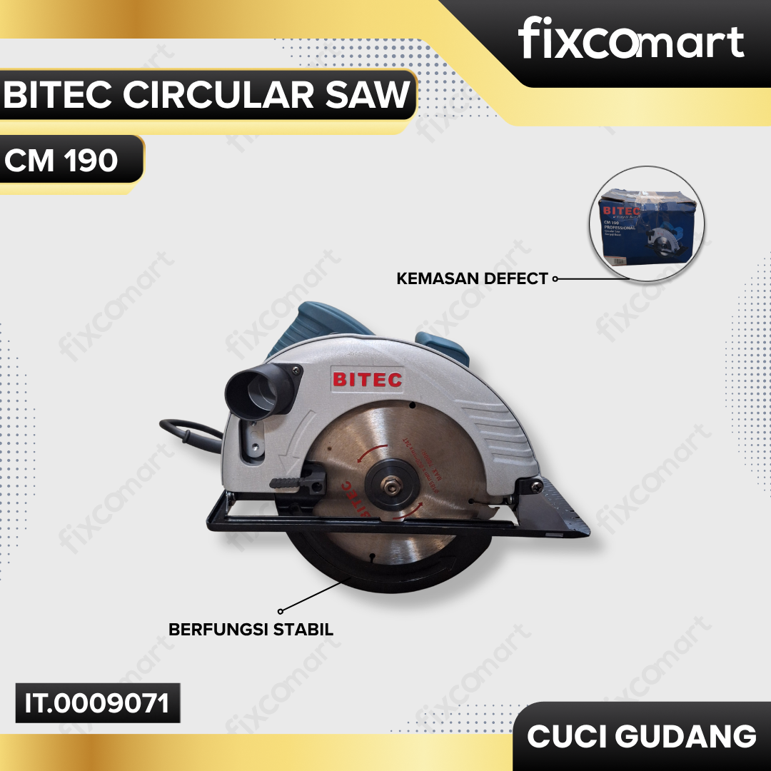 GARAGE SALE-Bitec Circular Saw CM 190