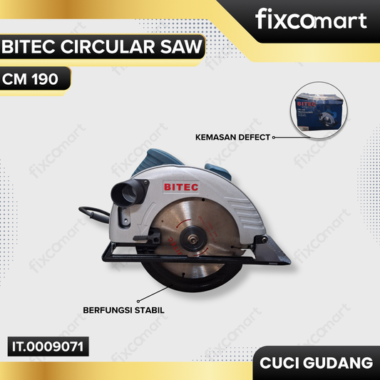 GARAGE SALE-Bitec Circular Saw CM 190