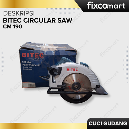 GARAGE SALE-Bitec Circular Saw CM 190