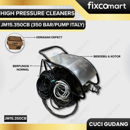 GARAGE SALE-Jetmaster High Pressure Cleaners JM15.350CB (350 bar/Pump Italy)