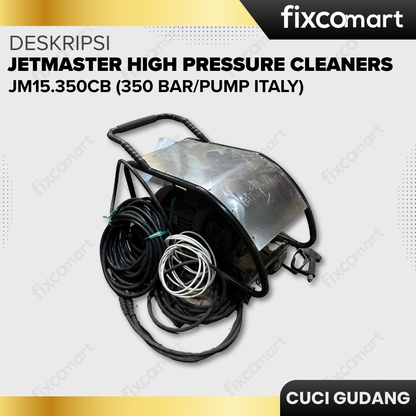 GARAGE SALE-Jetmaster High Pressure Cleaners JM15.350CB (350 bar/Pump Italy)