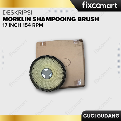 GARAGE SALE - Morklin Shampooing Brush 17 inch 154 RPM