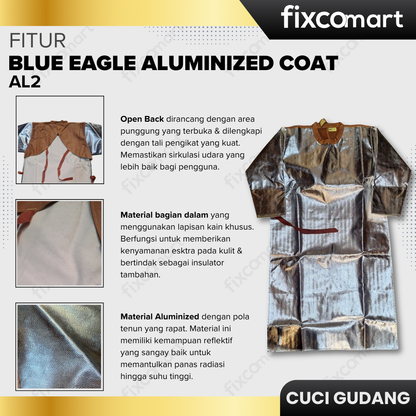 GARAGE SALE - BLUE EAGLE ALUMINIZED COAT AL2