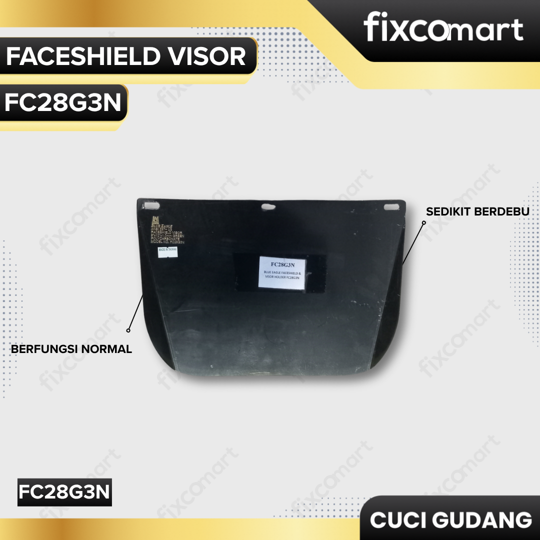 GARAGE SALE - BLUE EAGLE FACESHIELD VISOR FC28G3N