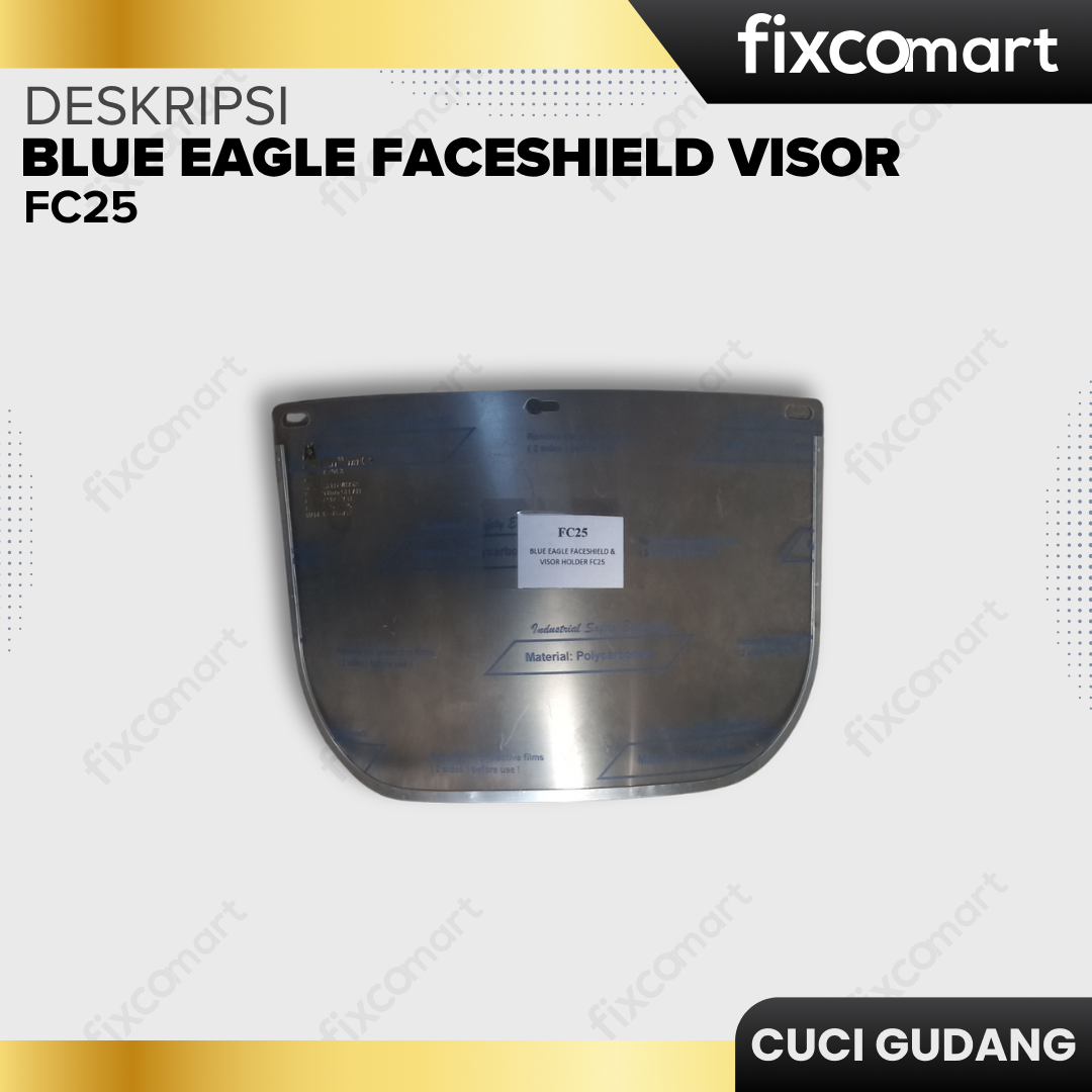 GARAGE SALE - BLUE EAGLE FACESHIELD VISOR FC25