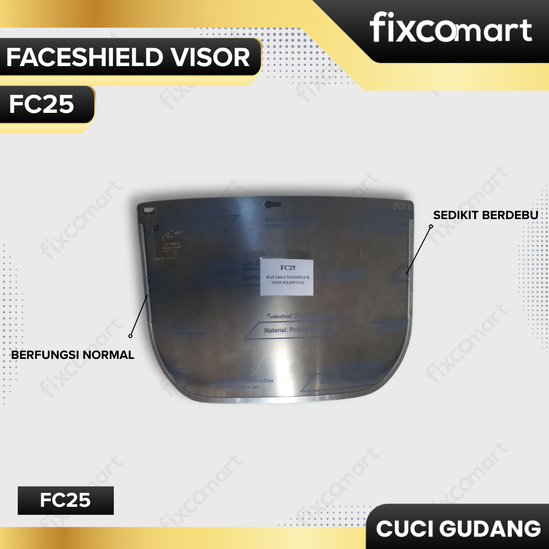 GARAGE SALE - BLUE EAGLE FACESHIELD VISOR FC25