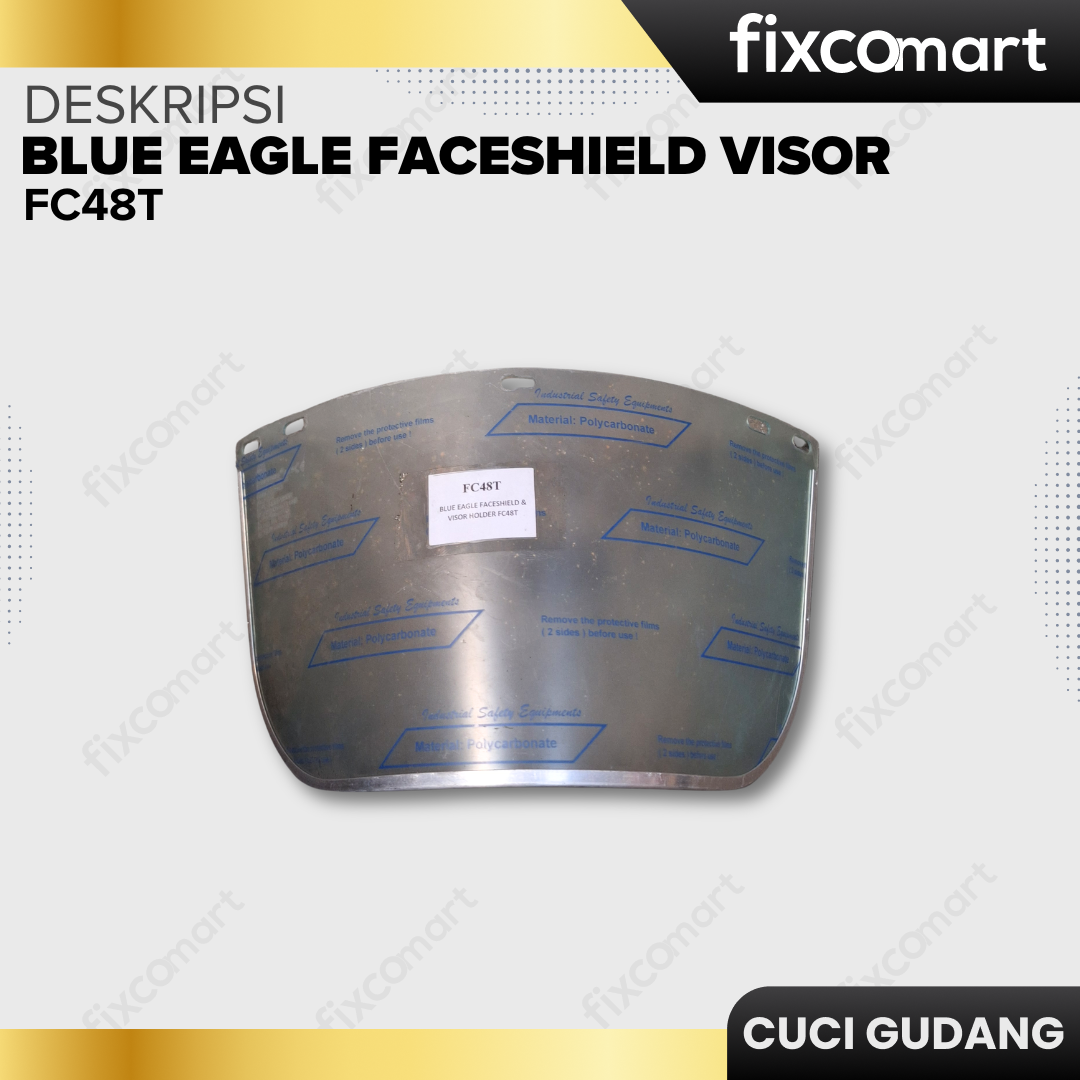 GARAGE SALE - BLUE EAGLE FACESHIELD VISOR FC48T