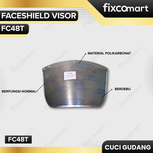 GARAGE SALE - BLUE EAGLE FACESHIELD VISOR FC48T