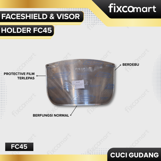 GARAGE SALE -  BLUE EAGLE FACESHIELD & VISOR HOLDER FC45