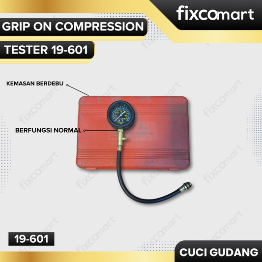 GARAGE SALE - GRIP ON Compression Tester 19-601 –Spesial  Cuci Gudang, Borong Sekarang~