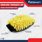 FIXCOMART Sarung Tangan Lap Mobil Microfiber Wool Dual Side Car Wash Glove Premium