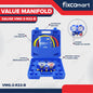 Value Manifold Gauge Bag Box Double Manifold VMG-2-R22-B