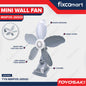 TOYOSAKI MINI WALL FAN MWF 13 inch