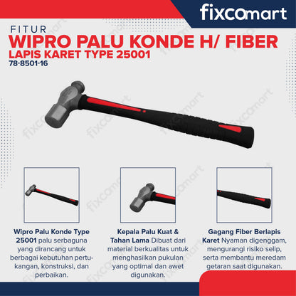 Wipro Palu Konde H/ Fiber Lapis Karet Type 25001