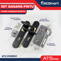 ATS Pro Gagang Body Kunci Pintu Kuningan Set Besar HITAM CYL. KUNINGAN 95001PV