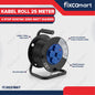 Kaiser Kabel Roll 25 Meter 4 Stop Kontak 2300 Watt