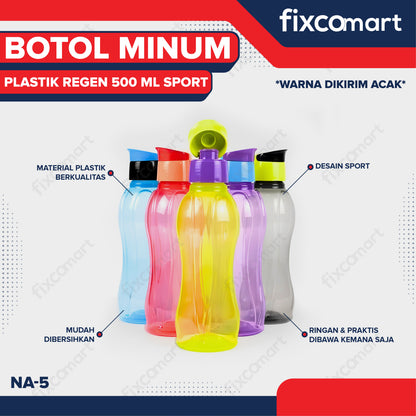 Lion Star Botol Minum Plastik Regen 500 ml Sport