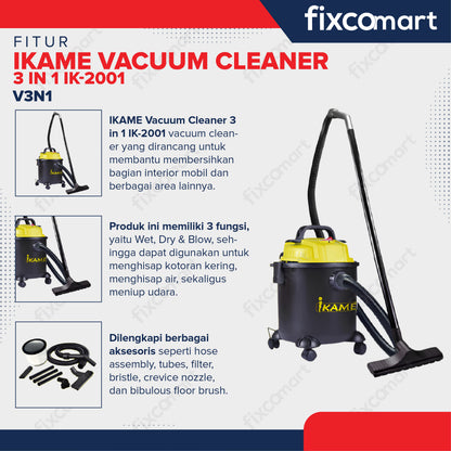 Paket Usaha Cuci Mobil Motor Lengkap - Mesin Steam Car Wash, Kompresor 2.5 HP, Snow Wash, Vacuum, Microfiber
