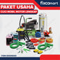 Paket Usaha Cuci Mobil Motor Lengkap - Mesin Steam Car Wash, Kompresor 2.5 HP, Snow Wash, Vacuum, Microfiber