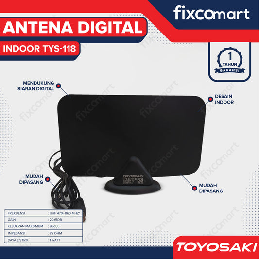 Toyosaki Antena Digital Indoor TYS-118