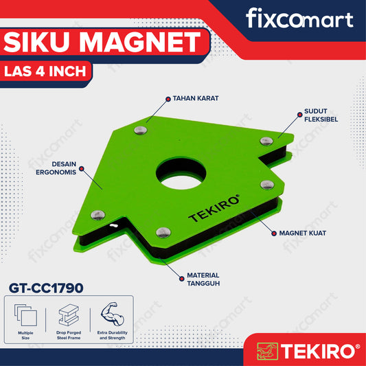 TEKIRO SIKU MAGNET LAS 4"