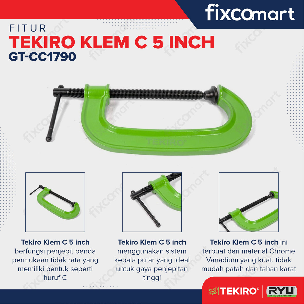 Paket Tekiro RYU Tukang Las Set Box Basic