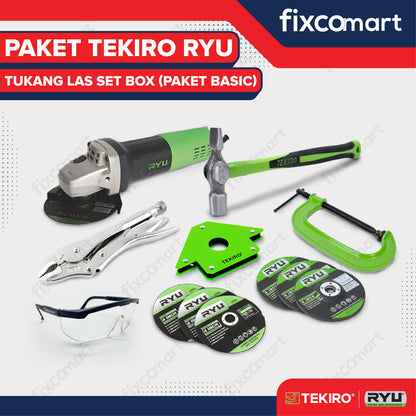 Paket Tekiro RYU Tukang Las Set Box Basic