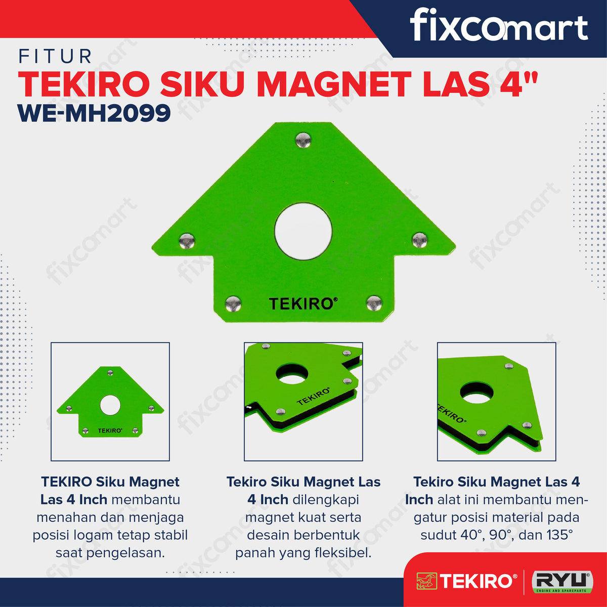 Paket Tekiro RYU Tukang Las Set Box Basic