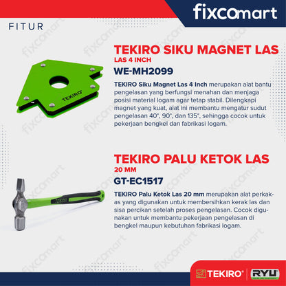 Paket Tekiro RYU Tukang Las Set Box Proffesional
