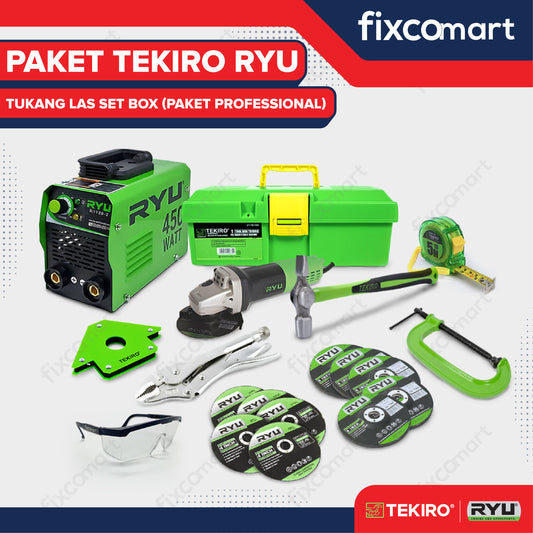 Paket Tekiro RYU Tukang Las Set Box Proffesional