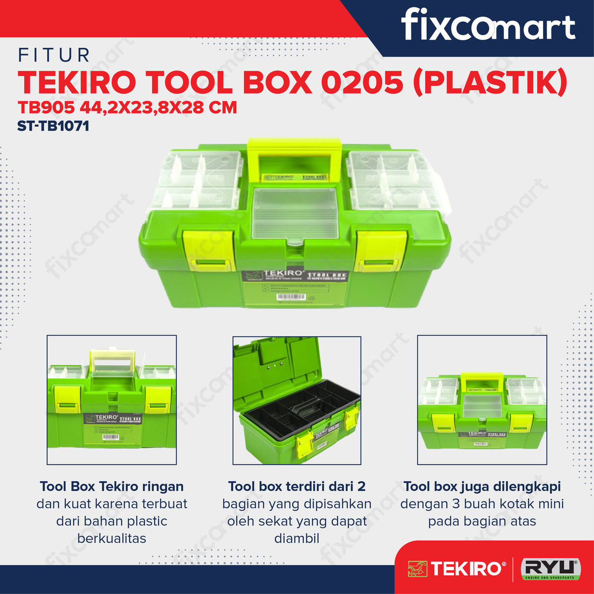 Paket Tekiro RYU Tukang Las Set Box Ultimate