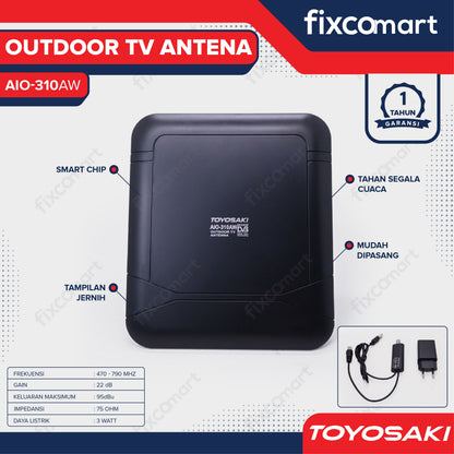 TOYOSAKI TV ANTENNA AIO-310AW
