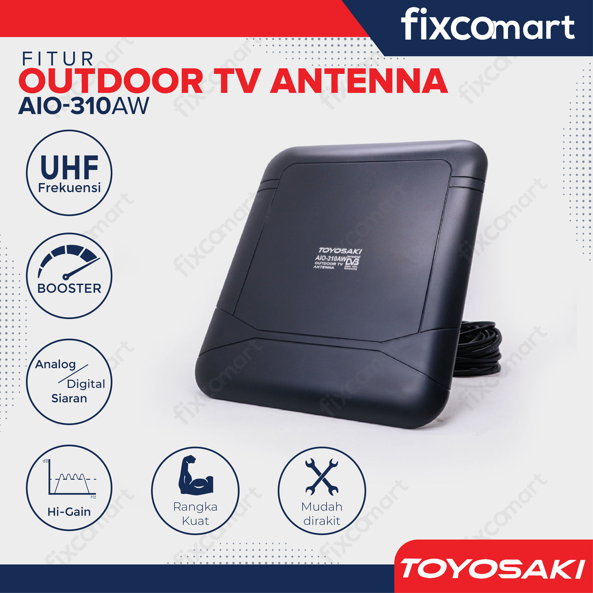 TOYOSAKI TV ANTENNA AIO-310AW