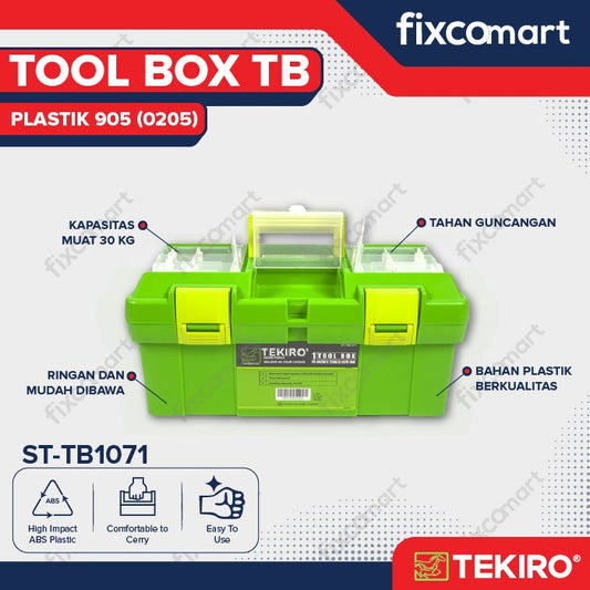 Tekiro Tool Box 0205 Plastik / Tool Box Plastik