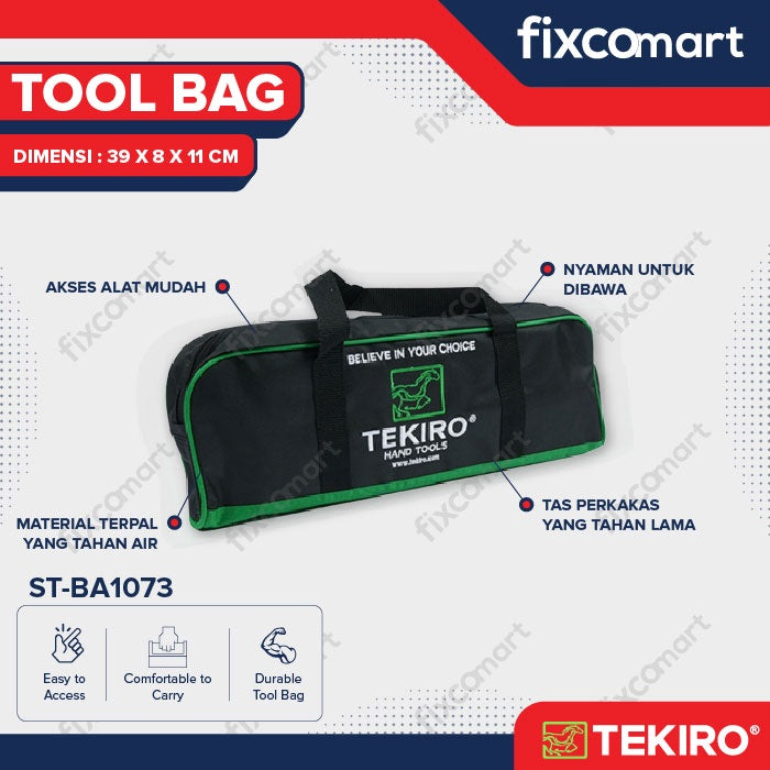 Tekiro Tool Bag Terpal / Toolbox
