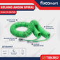 Tekiro Recoil Hose Green 12 m (5X8 mm) / Selang Kompresor