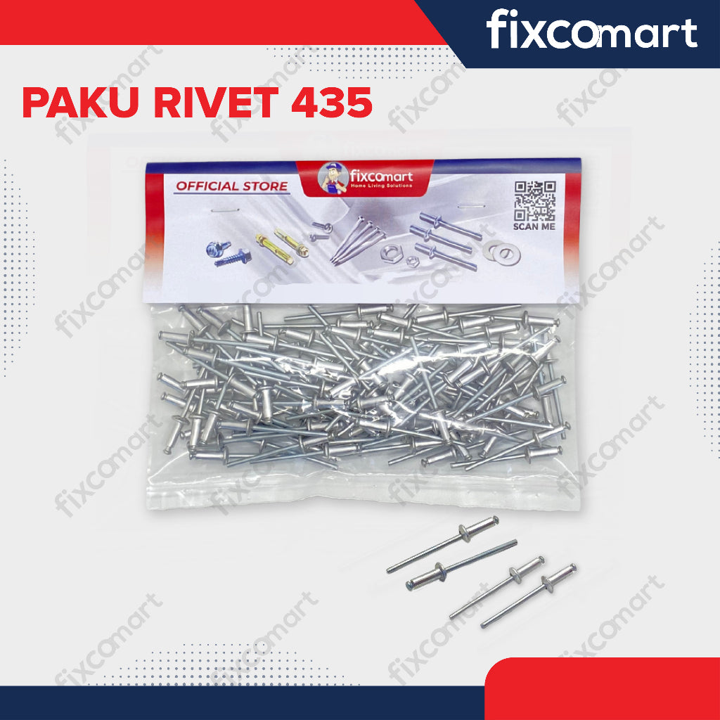 Paku Rivet Paket 100 PCS